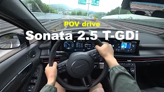 2024 Hyundai sonata N-line 2.5T GDi POV drive