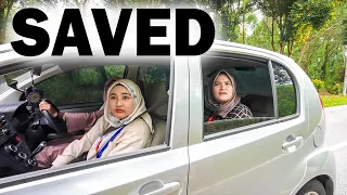 We almost lost our faith while hitchhiking in Malaysia just to be saved by 3 NICE and SMART LADIES!