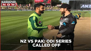 New Zealand vs Pakistan: ODI series called off due to security reasons