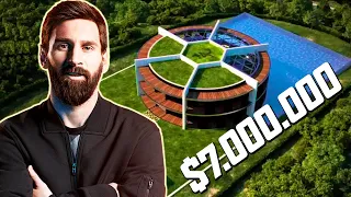 Inside Lionel Messi’s $7 Million Football Shaped House