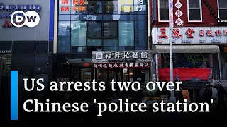 FBI arrests suspects running Chinese 'secret police station' | DW News