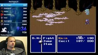 Final Fantasy IV Speedrun (No Stairs Glitch) - 3:15:12