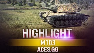 В топе хорошо! M103 в World of Tanks!