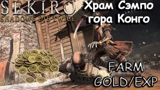 Sekiro: Shadows Die Twice  #ФАРМ Храм Сэмпо