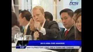 ABS-CBN: For Asia CEO Awards with Darcy Mark Lalonde