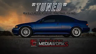 BUILT B20 CIVIC MAKES GREAT POWER ON THIS REFRESHED SETUP! TUNED ON HONDATA