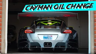 #PANDEM 987 PORSCHE CAYMAN OIL CHANGE | [4K60]