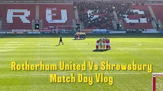 Rotherham United 0-3 Shrewsbury Town Vlog - (2021/22)