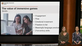 Immersive Games and English Language Learning