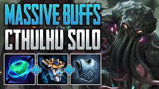 HE'S SO BROKEN NOW! Cthulhu Solo Gameplay (SMITE Conquest)
