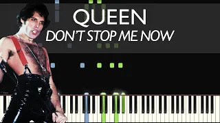 Queen - Don't Stop Me Now - Piano Tutorial - How to play the piano part