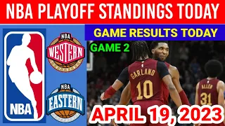 NBA Playoff Game Results Today Cleveland Cavaliers vs New Yorks Knicks Game 2