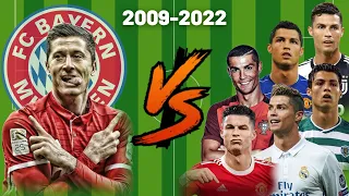 Lewandowski vs 2009-2022 Ronaldo💪