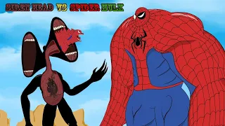 SPIDER HULK vs Godzilla - Siren Head: All Superheroes Transformations - P3 [HD] | Godzilla Cartoon