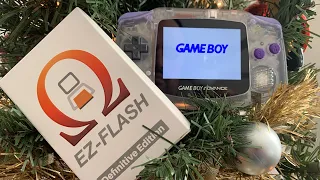 2023 Gameboy EZ Flash Omega DE Definitive Edition GBA Review