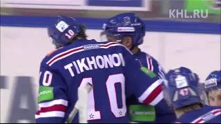 Феноменальный пас Тихонова / Tremendous assist by Tikhonov