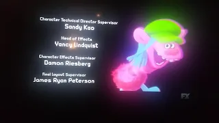 Dreamworks Trolls (2016) End Credits (FX 2020)