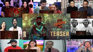 Pushpa 2 teaser reaction mashup