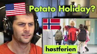 American Reacts to AMAZING Facts About Norway