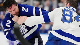 Maple Leafs/Lightning Game 2 Fights (NHL Playoffs 2023)