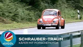 Käfer mit Porsche-Motor: Schrauber baut sich sein Traumauto