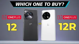 OnePlus 12 VS OnePlus 12R || Full Comparison ⚡ Which one is Best