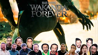 Reaction Mashup: BLACK PANTHER WAKANDA FOREVER Trailer!