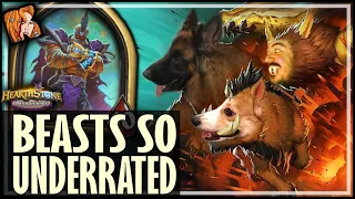 BEASTS ACTUALLY UNDERRATED NOW?! - Hearthstone Battlegrounds