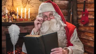 Mensaje de Papá Noel Santa Claus a los niños 😍🎅🎄 Feliz Navidad - Laponia Finlandia Polo Norte