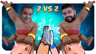 🔥 Испытание 2 на 2 РАНДОМНЫМИ колодами с @NarekCr  / Clash Royale