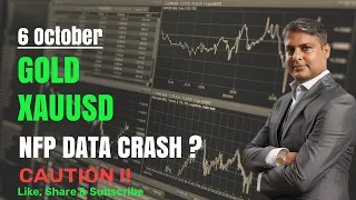 GOLD Price To Crash with NFP Data  ? GOLD XAUUSD Strategy TODAY 6 Oct | GOLD XAUUSD Live Analysis