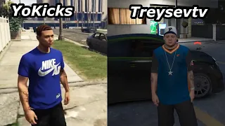 GTA RP | Yokicks & Treysevtv MOST CRAZIEST & DOWN SHITTY MOMENTS