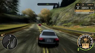 Need For Speed Most Wanted: Razor Rematch (M3 GTR vs A4 3.2 quattro)