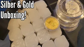 Britannia Masterbox, 10oz Silbermünzen und 1oz Goldmünze Unboxing!