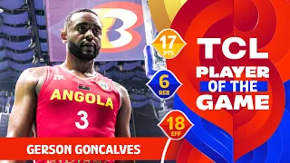 Gerson Goncalves (17 PTS) | TCL Player Of The Game | PHI vs ANG | FIBA Basketball World Cup 2023