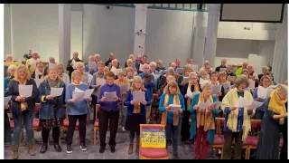 Ukrainian National Anthem sung by the Waynflete Singers
