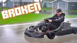 NEW Shifter Kart in the Rain!! (Already broken)