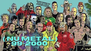 KORN, LIMP BIZKIT,  SYSTEM OF A DOWN, DEFTONES, SLIPKNOT #NU METAL  90´s