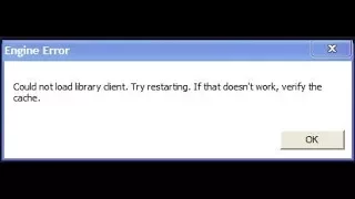 🚩 Engine Error: Could not load library client