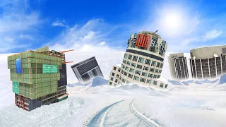 العودة إلى العصر الجليدي في لعبة جي تي أي 5 | GTA V Ice Age