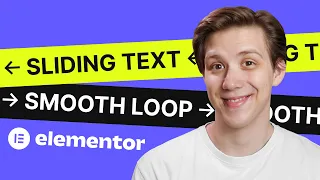 The BEST Auto Scrolling / Sliding Text in WordPress and Elementor - Perfect Loop, No Plugins