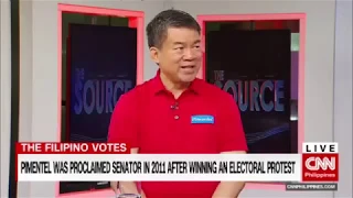 The Source speaks to Senator Koko Pimentel