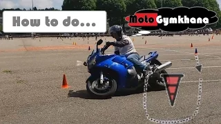 How to do Moto Gymkhana (what is it, and rules) - English version -