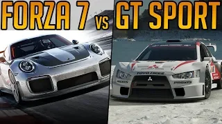 Forza Motorsport 7 or Gran Turismo Sport? Which is better?