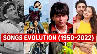 Evolution Of Hindi Film Songs(1950 - 2022) | Most Popular Bollywood Songs Each Year | ADV Creations