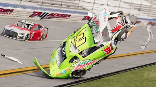 NASCAR Rollover Crashes #4 | BeamNG Drive
