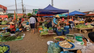 Namga Fresh Foods Farmer Morning Market In Laos/Ncig Us Si Nplog 2023