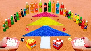 Merry Christmas! | How To Make Christmas Tree Colorful with Orbeez, Coca Cola , Fanta vs Mentos