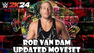 WWE 2K24 Rob Van Dam Updated Moveset