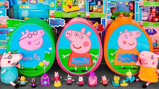 Peppa Pig Toys Unboxing Review ASMR | Peppa Pig Mystery Eggs, Mummy Pig Eggs,  Daddy Pig Eggs